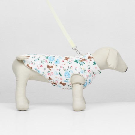 Dog jacket "Laska" with a leash, size m-2