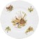 Small plate bernadotte, decor "Hunting Stories", 27 cm
