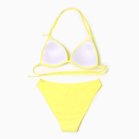 Swimsuit female separate minku color yellow, size 42-9