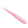 A spoon for a nursery, for the first feeding, in a container, pink
