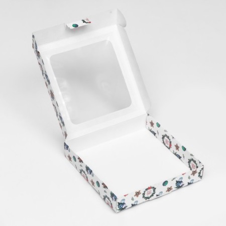 Self -charged box "Festive guest", 16 x 16 x 3 cm-9