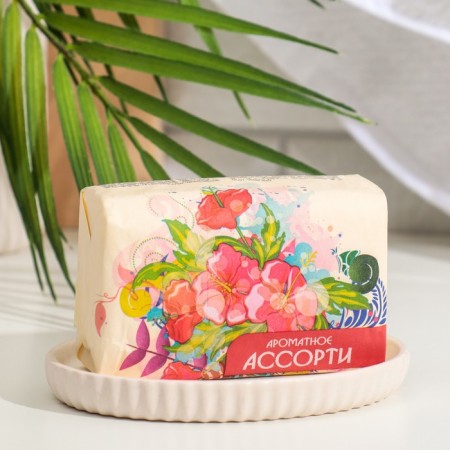 Soap toilet hard, fragrant cloud "Aromature Assorted", 200 g