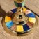 Summary "Rain" 11 cm, brass