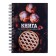 A book for recording culinary recipes A5, 80 sheets on the crest "Home", solid cover, colored separators