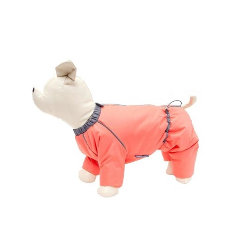 OSSO overalls "Snowflake" for dogs, bitch, size 32 (DS 32, Osh 38, OG 54), coral
