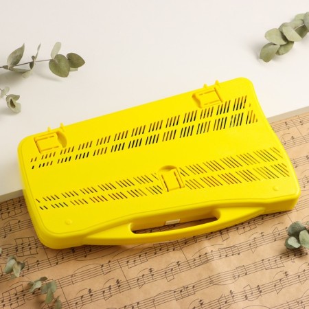 Musical tool Music Life, 25 tones, case, 2 sticks, yellow-4