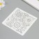 Stencil "Flower ornament" 15x15 cm