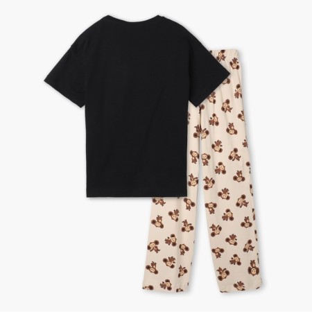 Female pajamas (T-shirt and trousers) KAFTAN Cheburashka size 52-54-10