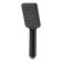 Shower watering can Wasserkraft A130, 3 modes, ABS plastic, black