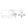 BUNNE BUNE BOOU B8282-45F, pour 322 mm, shower set, brass, chrome