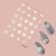 Nail stickers 6.5*5.5cm snowflakes Z-A1422 BET MAREMEN