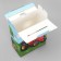 Gift folding box, packaging, Red Tractor, 18 x 15 x 7.5 cm