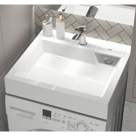 Shell over the Uperwood Vission washing machine, 60x55 cm, white