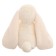 Soft toy "Bunny Zach", Latte color, 28 cm