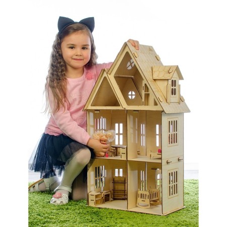 Puppet house "Light" plywood: 3 mm-4