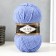 Yarn "Lanagold" 51% acrylic, 49% wool 240m/100g (40 blue)