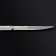 Manicure scissors "Premium", bent, wide, 9 cm, on the blist, silver color