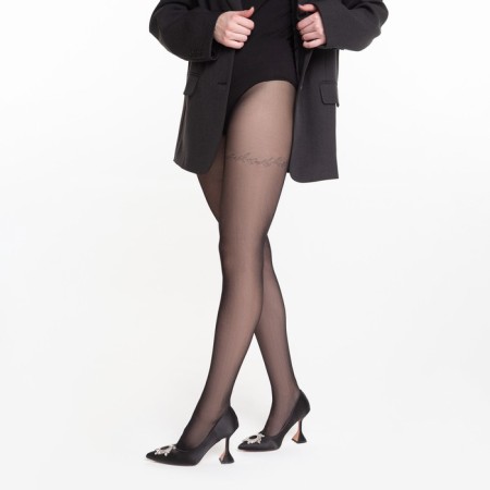 Women's tights Beauty Form 40, black color, size 7-3