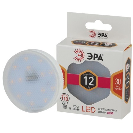 LED LED era Standard "tablet", 12 W, GX53, 960 lm, 2700k, glow warm white