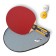 A set for table tennis ATEMI Exclusive: 1 racket, cover, 2 goals