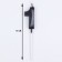 Candle in the cake on the skewer "Gran", the number "1", black, 5 cm