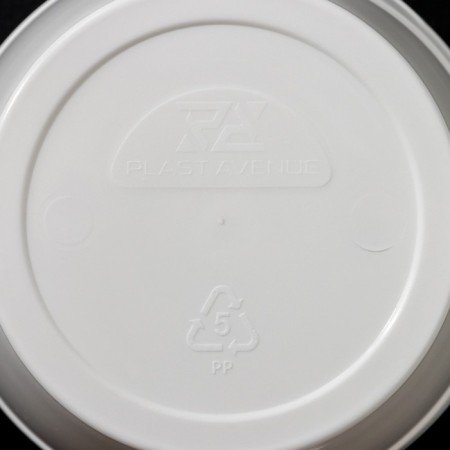 Kashpo for flowers with an insert "grace", 1.2 l, white color-3