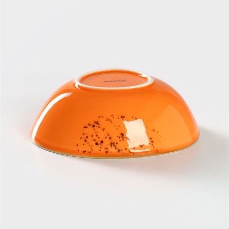 Porcelain salad Magistro "Cerera", 440 ml, 15.3 × 13 cm, color orange color-2