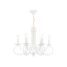 Suspended chandelier Ambrella Light, Modern, TR9611, 6HE14, white color
