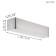 Bra Sania 4, 1x12W Led, 3000k, 1400lm, Nickel color