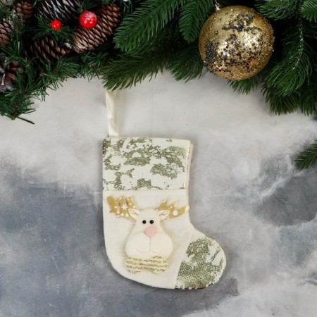 Nosok for gifts "Deer, Potal" 11x16 cm, gold-1