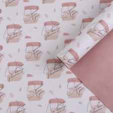Paper packaging double -sided 