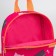 Baby backpack on lightning, pink color
