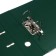 A4, 75 mm, Lamark, PVC, double-sided coating, metal edging, pocket for a spine, collected, green/green