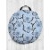 Pillow Siddle "Butterflies", decorative, d = 52 cm
