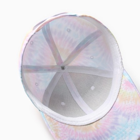 Cap for girls Minaku "Tie-Dye" Lilac color, river 52-3