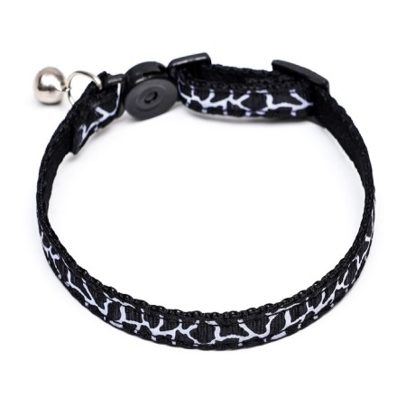Fly collar "giraffe", 30 x 1 cm, black-1
