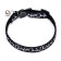 Fly collar "giraffe", 30 x 1 cm, black