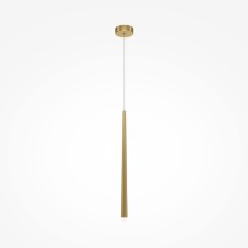 Suspension lamp Maytoni Mod132PL-L6BSK, LED, 6W, 3.5x3.5x368.8 cm, 700lm, Brass color