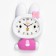 Children's wall clock "Bunny", smooth move, 27 x 4.5 x 40 cm
