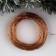 Garland "thread" 20 m dew, ip20, copper thread, 200 LED, glow warm white, 12 V
