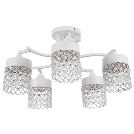 Chandelier gallop "Lika" 5x60W E27 white-1