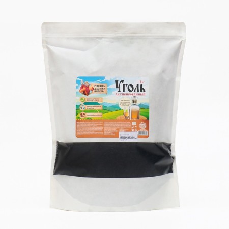 Coal Activated Absolute "Recipes of Grandpa Nikita" 1 kg.-2
