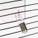 External drinker for a cage, 500 ml, pink