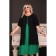 Cardigan female, size 56, black color