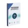 Binding covers A4, 230 g/m2, 100 sheets, cardboard, blue, embossing under the skin, Geleos