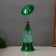 Lava lamp "Christmas tree" LED 3HAAA, USB green 6.5x6.5x23.7cm