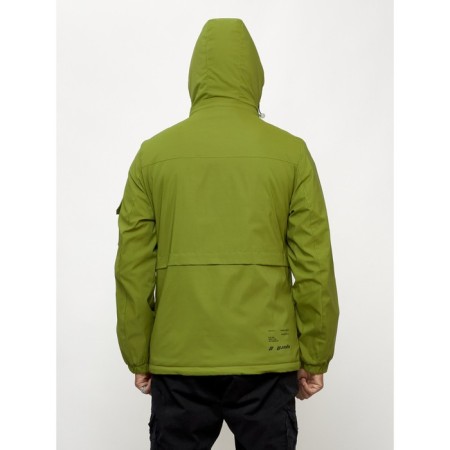 Sports male jacket, size 54, green color-3