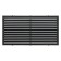 Ventilation grate "Vento" 1122v, 110x220 mm, with a net, indescribable, graphite