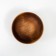 Wooden plate MAGISTRO, 650 ml, deep, chocolate color, cedar