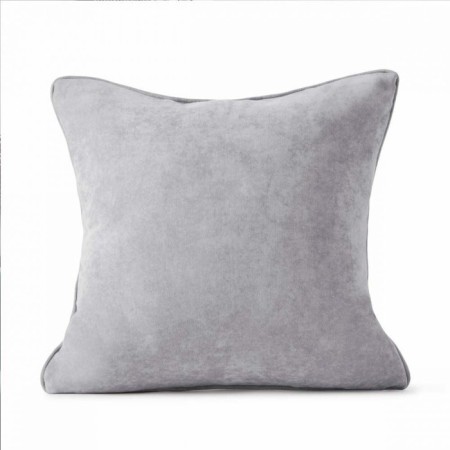 Pillowcase "Tina", size 45x45 cm, silver color